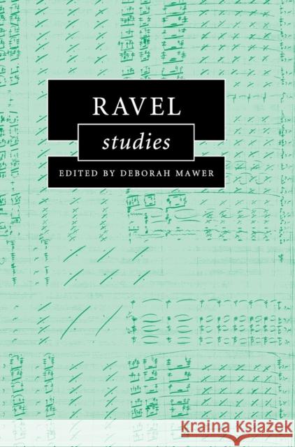 Ravel Studies  9780521886970 CAMBRIDGE UNIVERSITY PRESS - książka