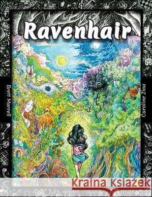 Ravenhair Caroline Zina Brett Murrell 9781938826207 Worldspanner - książka