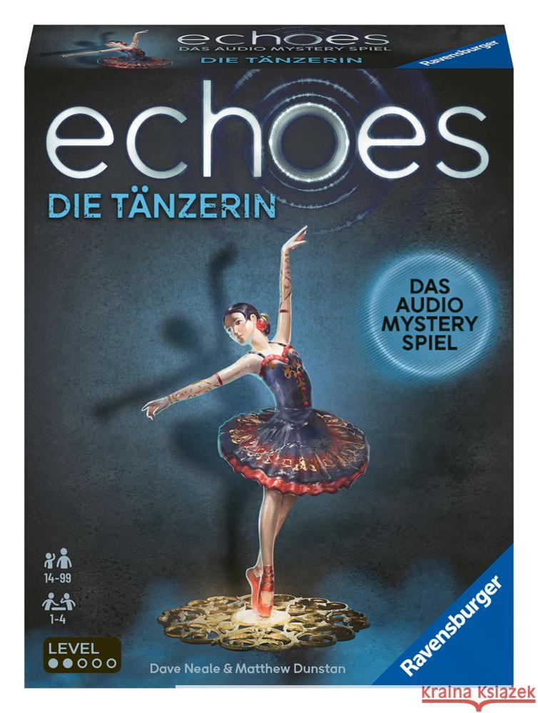 Ravensburger 20812 echoes Die Tänzerin - Audio Mystery Spiel ab 14 Jahren, Erlebnis-Spiel Neale, Dave, Dunstan, Matthew 4005556208128 Ravensburger Verlag - książka
