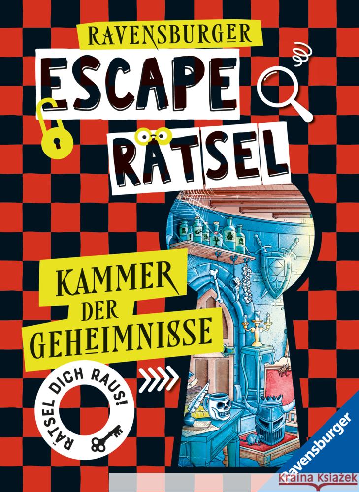 Ravensburger Escape Rätsel: Kammer der Geheimnisse Scheller, Anne 9783473488933 Ravensburger Verlag - książka