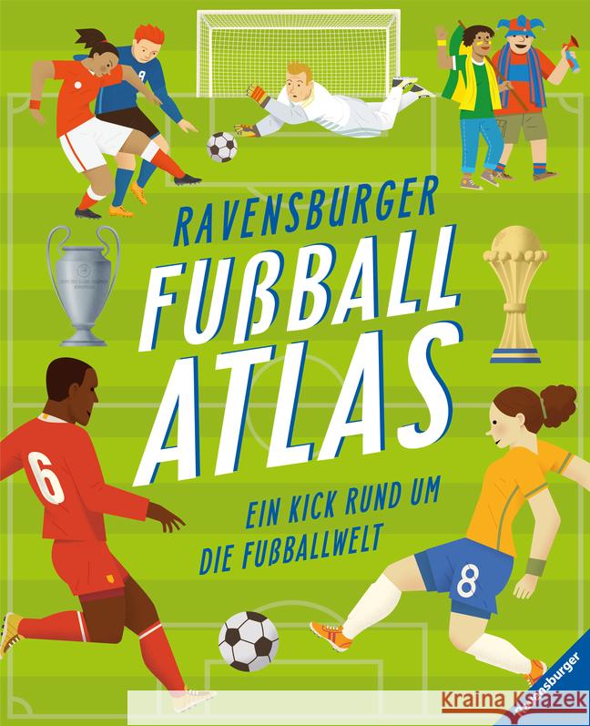 Ravensburger Fußballatlas Altarriba, Eduard 9783473480548 Ravensburger Verlag - książka