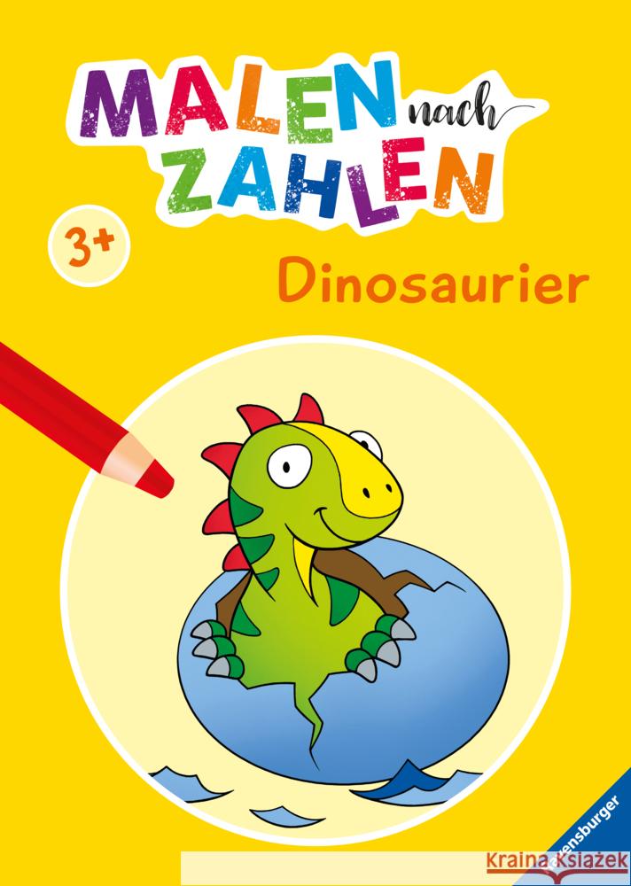 Ravensburger Malen nach Zahlen ab 3 Jahren- 24 Motive - Malheft für Kinder - Nummerierte Ausmalfelder  9783473489961 Ravensburger Verlag - książka