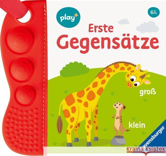 Ravensburger Play+ flip&pop: Erste Gegensätze (Mein allererstes Beißbuch) Dynamo Limited 9783473456338 Ravensburger Verlag - książka