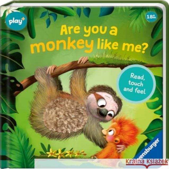 Ravensburger Play+ Infant & Toddler - Are you a Monkey like me? Kathrin Lena Orso 9783380970033 Ravensburger Verlag GmbH - książka