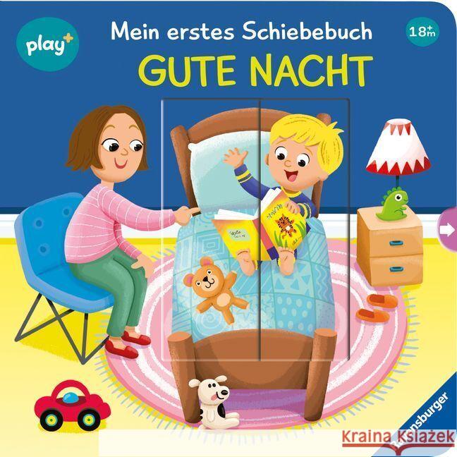 Ravensburger Play+ Mein erstes Schiebebuch: Gute Nacht Höck, Maria 9783473456277 Ravensburger Verlag - książka