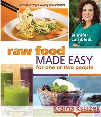 Raw Food Made Easy for 1 or 2 People Jennifer Cornbleet 9781570672736 Book Publishing Company - książka