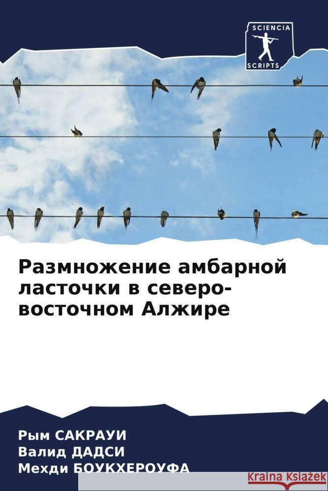 Razmnozhenie ambarnoj lastochki w sewero-wostochnom Alzhire SAKRAUI, Rym, DADCI, Valid, BOUKHEROUFA, Mehdi 9786204868400 Sciencia Scripts - książka