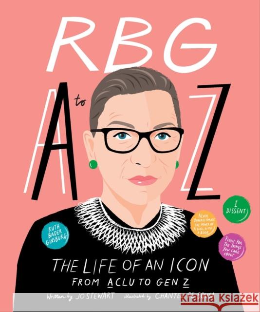 RBG A to Z: The life of an icon from ACLU to Gen Z Nadia Bailey 9781922417671 Smith Street Books - książka