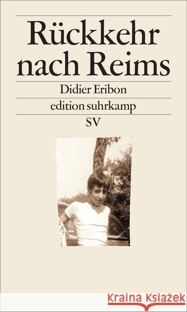 Rückkehr nach Reims Eribon, Didier 9783518072523 Suhrkamp - książka