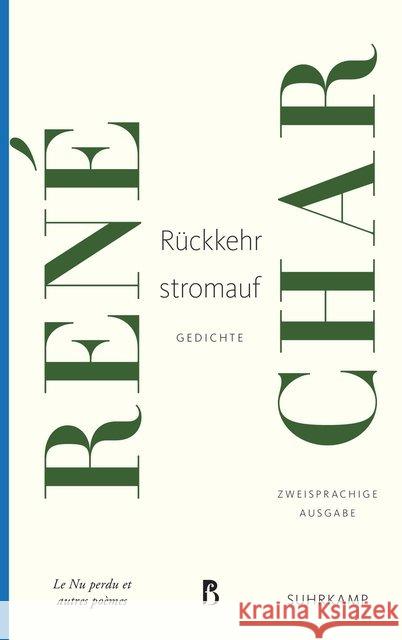 Rückkehr stromauf Char, René 9783518469026 Suhrkamp - książka