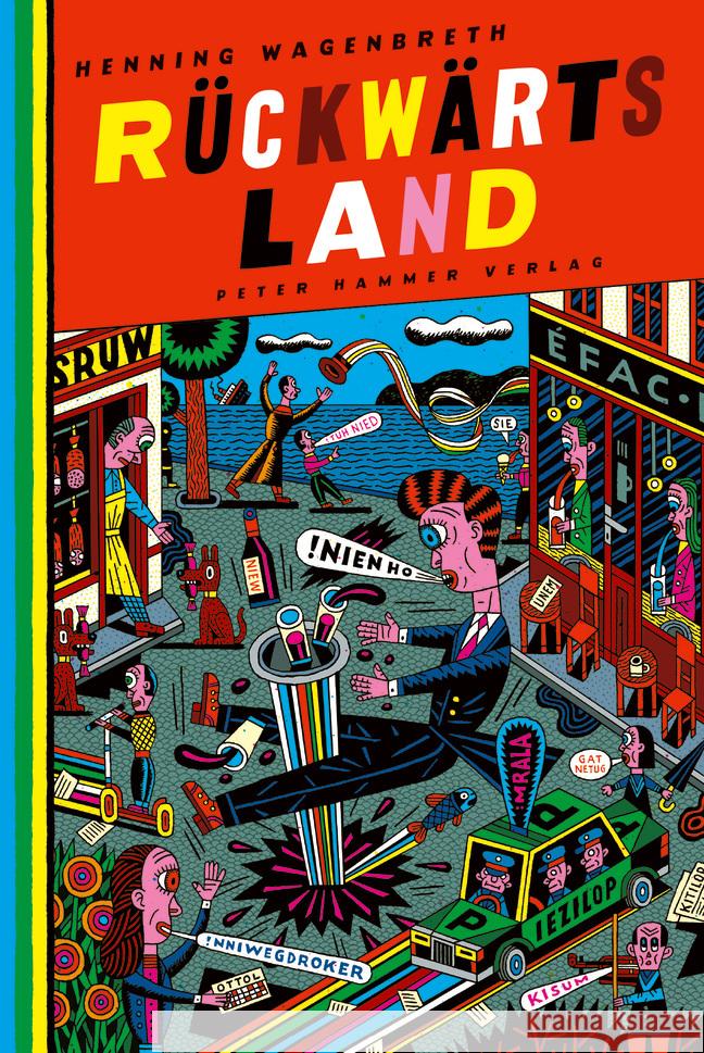 Rückwärtsland Wagenbreth, Henning 9783779506461 Peter Hammer Verlag - książka