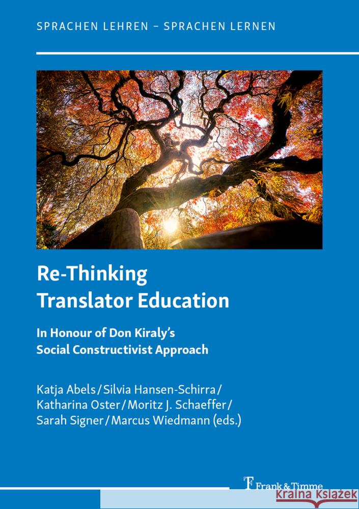 Re-Thinking Translator Education  9783732908271 Frank & Timme - książka