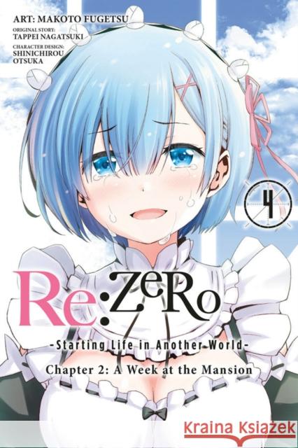 RE: Zero -Starting Life in Another World-, Chapter 2: A Week at the Mansion, Vol. 4 (Manga) Tappei Nagatsuki Shinichirou Otsuka Makoto Fugetsu 9780316414111 Yen Press - książka