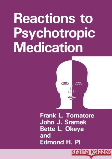 Reactions to Psychotropic Medication Frank L Frank L. Tornatore 9781468454147 Springer - książka