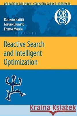 Reactive Search and Intelligent Optimization Springer 9781441934994 Springer - książka