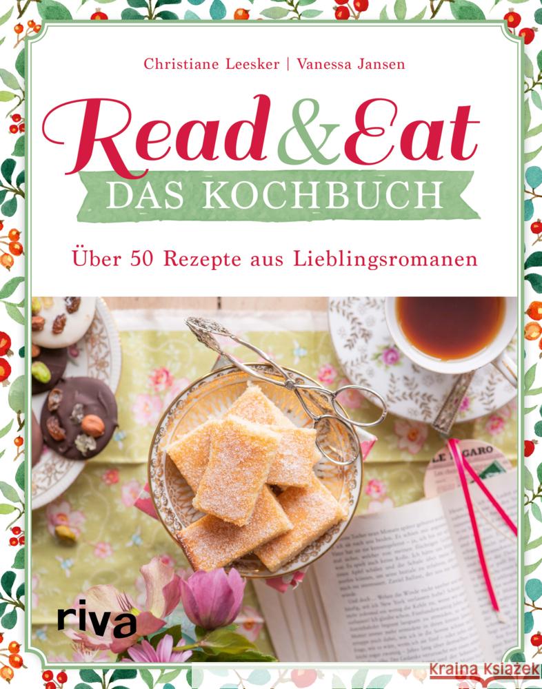 Read & Eat - Das Kochbuch Leesker, Christiane, Jansen, Vanessa 9783742318992 riva Verlag - książka