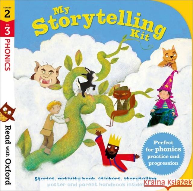 Read with Oxford: Stages 2-3: Phonics: My Storytelling Kit Hawes, Alison, Bedford, David, Adams, Katie 9780192772213  - książka