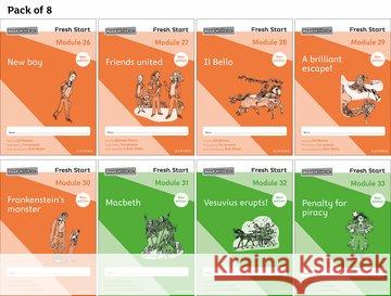 Read Write Inc. Fresh Start: 2024 Modules 26-33 - Pack of 8 Dhami, Narinder 9781382053532 Oxford University Press - książka