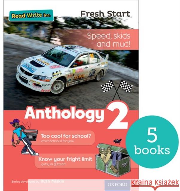 Read Write Inc. Fresh Start: Anthology 2 - Pack of 5 Munton, Gill, Pursglove, Janey, Bradbury, Adrian 9780198398233 Oxford University Press - książka