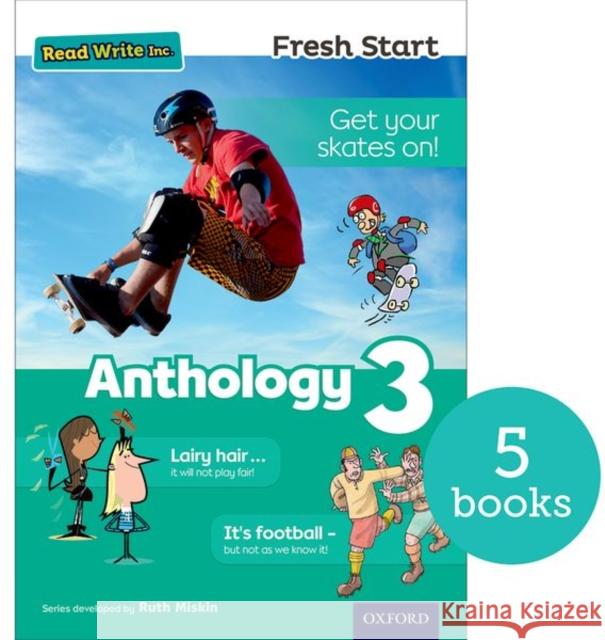 Read Write Inc. Fresh Start: Anthology 3 - Pack of 5 Munton, Gill, Pursglove, Janey, Bradbury, Adrian 9780198398257 Oxford University Press - książka