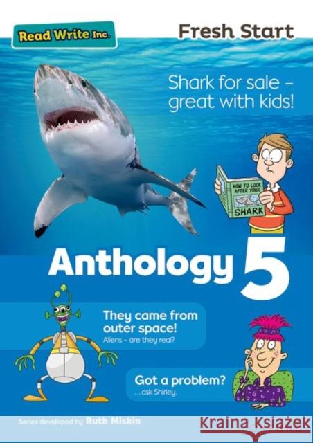 Read Write Inc. Fresh Start: Anthology 5 - Pack of 5  Munton, Gill|||Pursglove, Janey|||Bradbury, Adrian 9780198398301 Read Write Inc. Fresh Start - książka