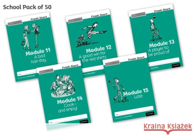 Read Write Inc. Fresh Start: Modules 11-15 - School Pack of 50 Munton, Gill 9780198398523  - książka