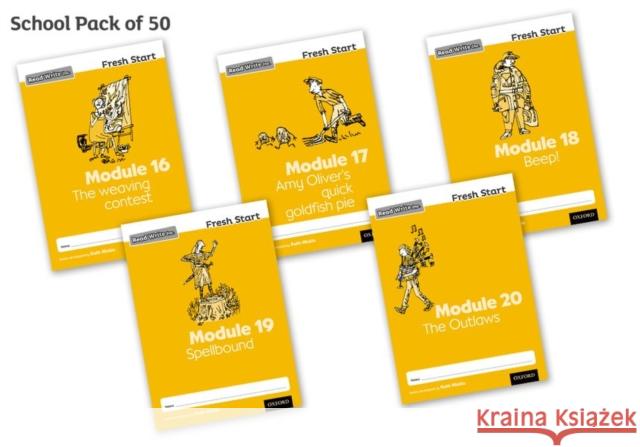 Read Write Inc. Fresh Start: Modules 16-20 - School Pack of 50 Munton, Gill 9780198398592  - książka