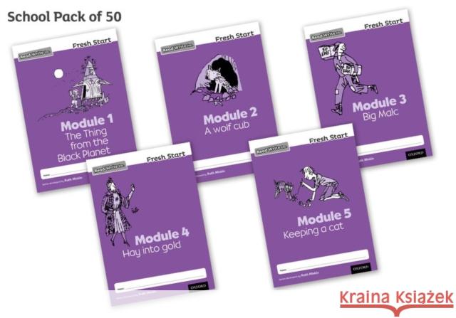 Read Write Inc. Fresh Start: Modules 1-5 - School Pack of 50 Munton, Gill 9780198398387  - książka