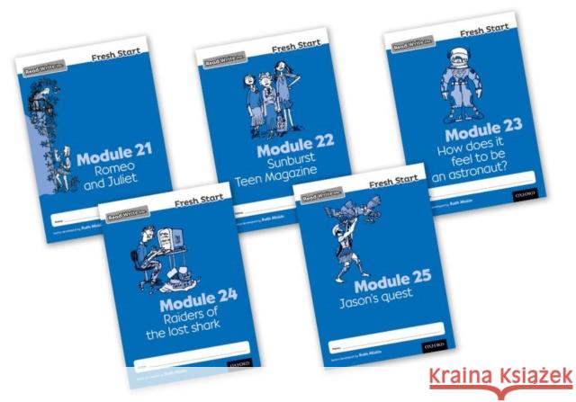 Read Write Inc. Fresh Start: Modules 21-25 - Mixed Pack of 5 Munton, Gill 9780198398653  - książka