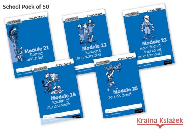 Read Write Inc. Fresh Start: Modules 21-25 - School Pack of 50  Munton, Gill 9780198398660 Read Write Inc. Fresh Start - książka