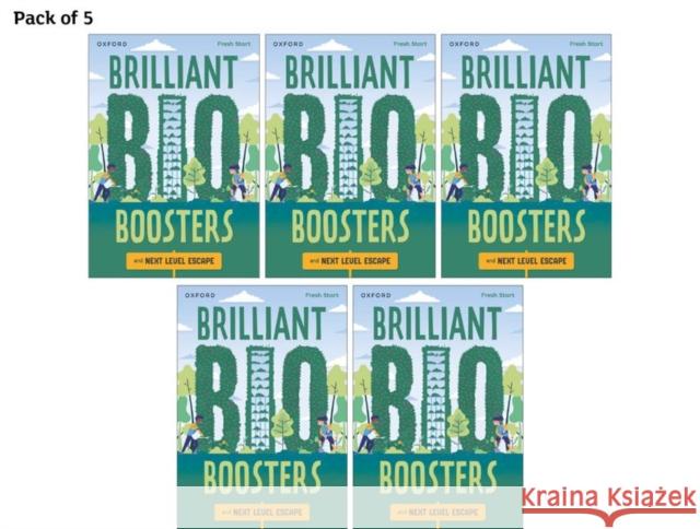 Read Write Inc. Fresh Start Readers: Book 16: Brilliant Bio Boosters & Next Level Escape - Pack of 5 Savage, JD 9781382052931 Oxford University Press - książka
