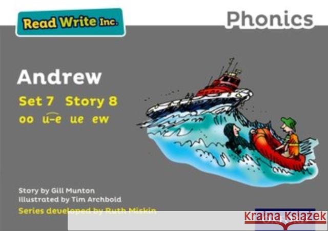 Read Write Inc. Phonics: Andrew (Grey Set 7 Storybook 8) Munton, Gill 9780198372332 Oxford University Press - książka