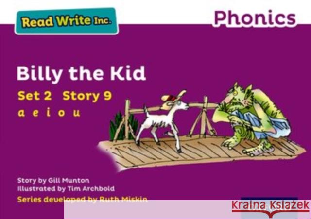 Read Write Inc. Phonics: Billy the Kid (Purple Set 2 Storybook 9) Munton, Gill 9780198371588 Oxford University Press - książka