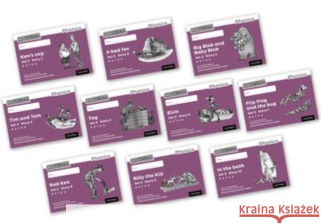 Read Write Inc. Phonics: Black and White Purple Set 2 Storybooks Mixed Pack of 10 Munton, Gill 9780198372639 Oxford University Press - książka