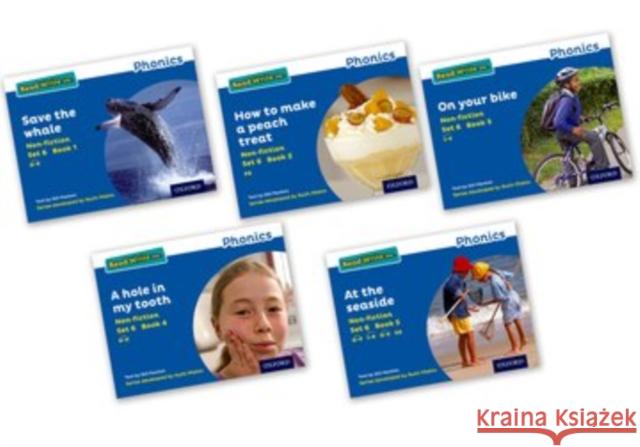 Read Write Inc. Phonics: Blue Set 6 Non-Fiction Mixed Pack of 5 Gill Munton Ruth Miskin  9780198373759 Oxford University Press - książka