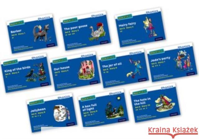 Read Write Inc. Phonics: Blue Set 6 Storybooks Mixed Pack of 10 Gill Munton Tim Archbold Ruth Miskin 9780198372127 Oxford University Press - książka