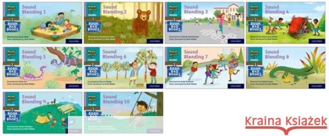 Read Write Inc. Phonics Book Bag Books: Sound Blending: Sound Blending Book Bag Books Mixed Pack of 10 Archbold, Tim 9780198437789 Oxford University Press - książka