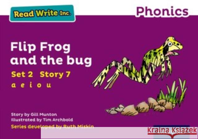 Read Write Inc. Phonics: Flip Frog and the Bug (Purple Set 2 Storybook 7) Munton, Gill 9780198371564 Oxford University Press - książka