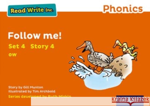 Read Write Inc. Phonics: Follow Me! (Orange Set 4 Storybook 4) Munton, Gill 9780198371915 Oxford University Press - książka