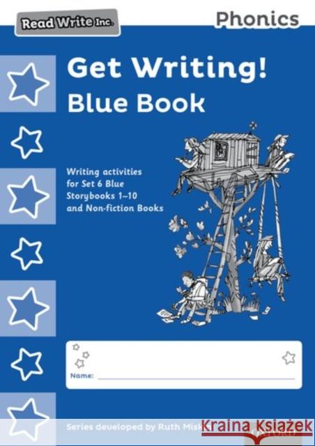 Read Write Inc. Phonics: Get Writing! Blue Book Ruth Miskin Tim Archbold  9780198374145 Oxford University Press - książka