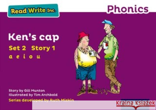 Read Write Inc. Phonics: Ken's Cap (Purple Set 2 Storybook 1) Munton, Gill 9780198371502 Oxford University Press - książka