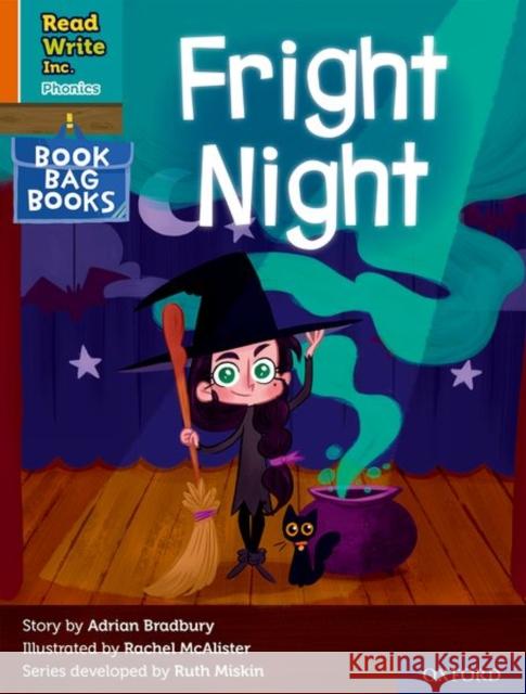 Read Write Inc. Phonics: Orange Set 4 Book Bag Book 3 Fright Night Adrian Bradbury Rachel McAlister  9780198420361 Oxford University Press - książka