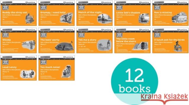 Read Write Inc. Phonics: Orange Set 4 More Black & White Storybooks (Pack of 12) M. Nozato 9781382047906 Oxford University Press - książka