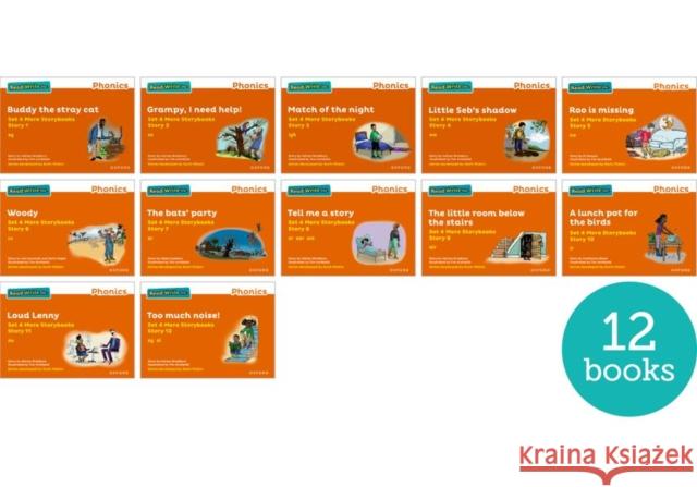 Read Write Inc. Phonics: Orange Set 4 More Storybooks (Mixed Pack of 12) M. Nozato 9781382036900 Oxford University Press - książka