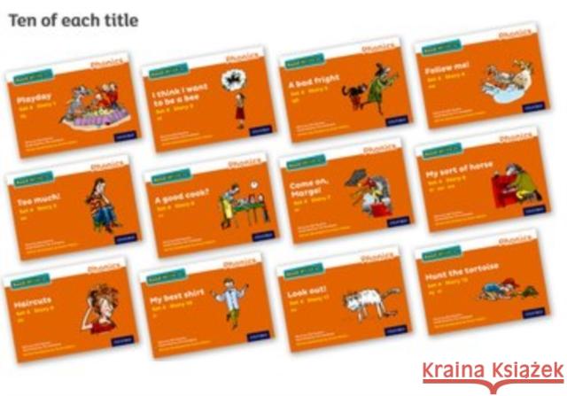 Read Write Inc. Phonics: Orange Set 4 Storybooks Pack of 120 Gill Munton Tim Archbold Ruth Miskin 9780198371878 Oxford University Press - książka