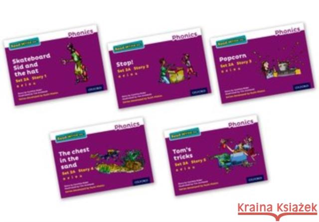 Read Write Inc. Phonics: Purple Set 2a Storybooks Mixed Pack of 5 Ms Cynthia Rider Tim Archbold Ruth Miskin 9780198371601 Oxford University Press - książka