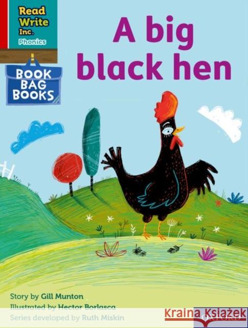 Read Write Inc. Phonics: Red Ditty Book Bag Book 9 A big black hen Munton, Gill 9780198437765  - książka