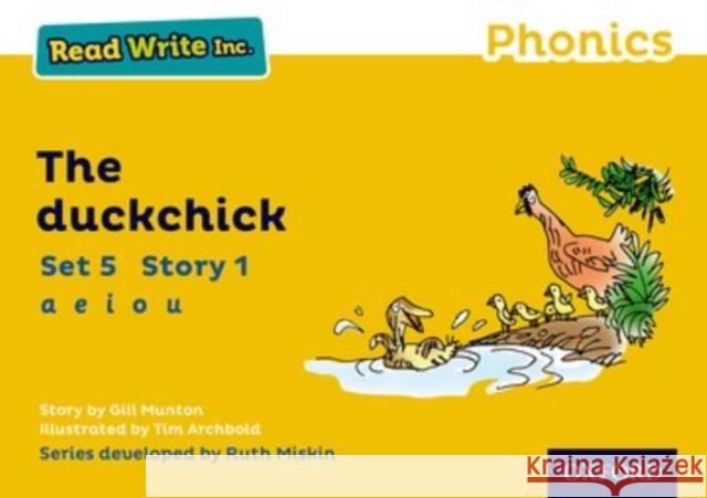 Read Write Inc. Phonics: The Duckchick (Yellow Set 5 Storybook 1) Munton, Gill 9780198372028 Oxford University Press - książka