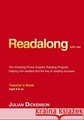 Readalong with me: Teacher's Book Julian Dickenson 9780646837857 Julian Dickenson - książka