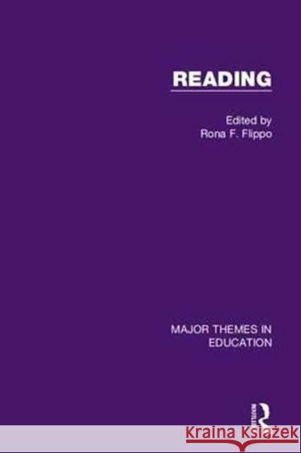 Reading Rona F. Flippo 9781138018945 Routledge - książka